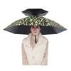 Umbrella Caps with Headband, Water Proof Foldable Umbrella Hat Head Umbrella Hat Fishing Umbrella Hat, Rain Umbrella Hat