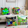 Funny Game Cartoon S-Sprunki Cushion Cover Cushion Room Bedroom Headboard Sofa Living Backrest Nap Time Pillow Case
