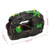 AquaticPet Shelter AntiqueBarrel House Landscape Hideaway Fish Tanks Ornaments 6XDE