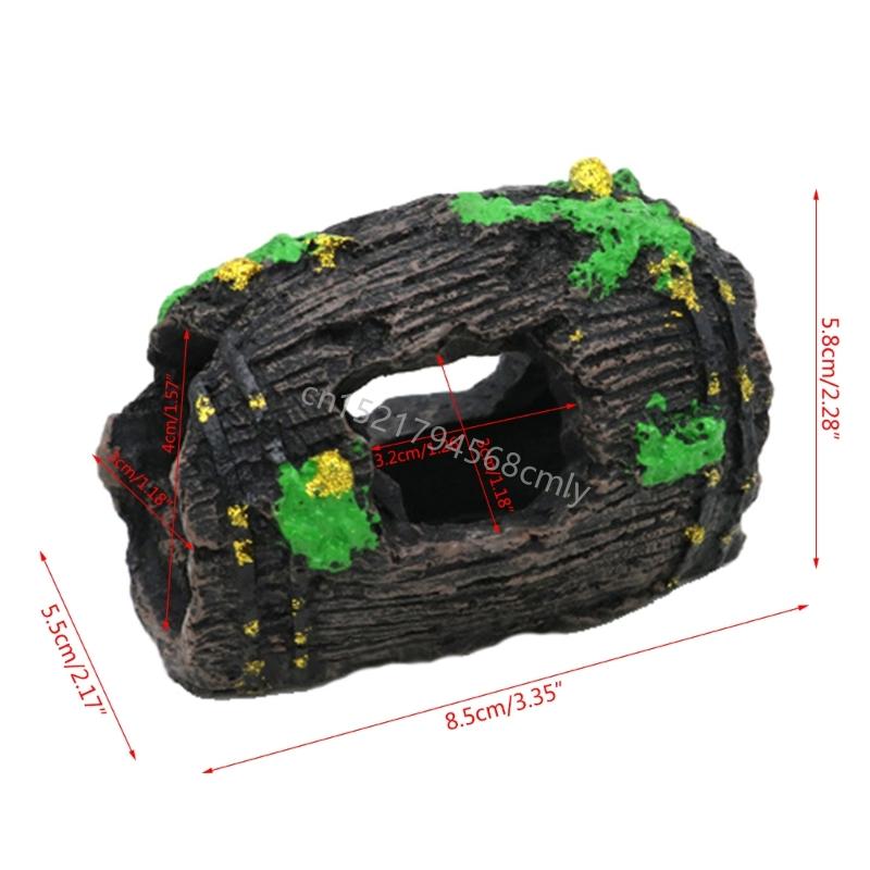 AquaticPet Shelter AntiqueBarrel House Landscape Hideaway Fish Tanks Ornaments 6XDE