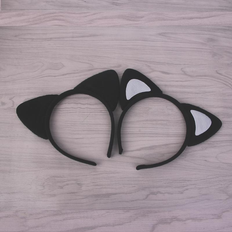 Fashion Women Plush Tiger Leopard Cat Ear Headband Hair Band Cosplay Party Fancy