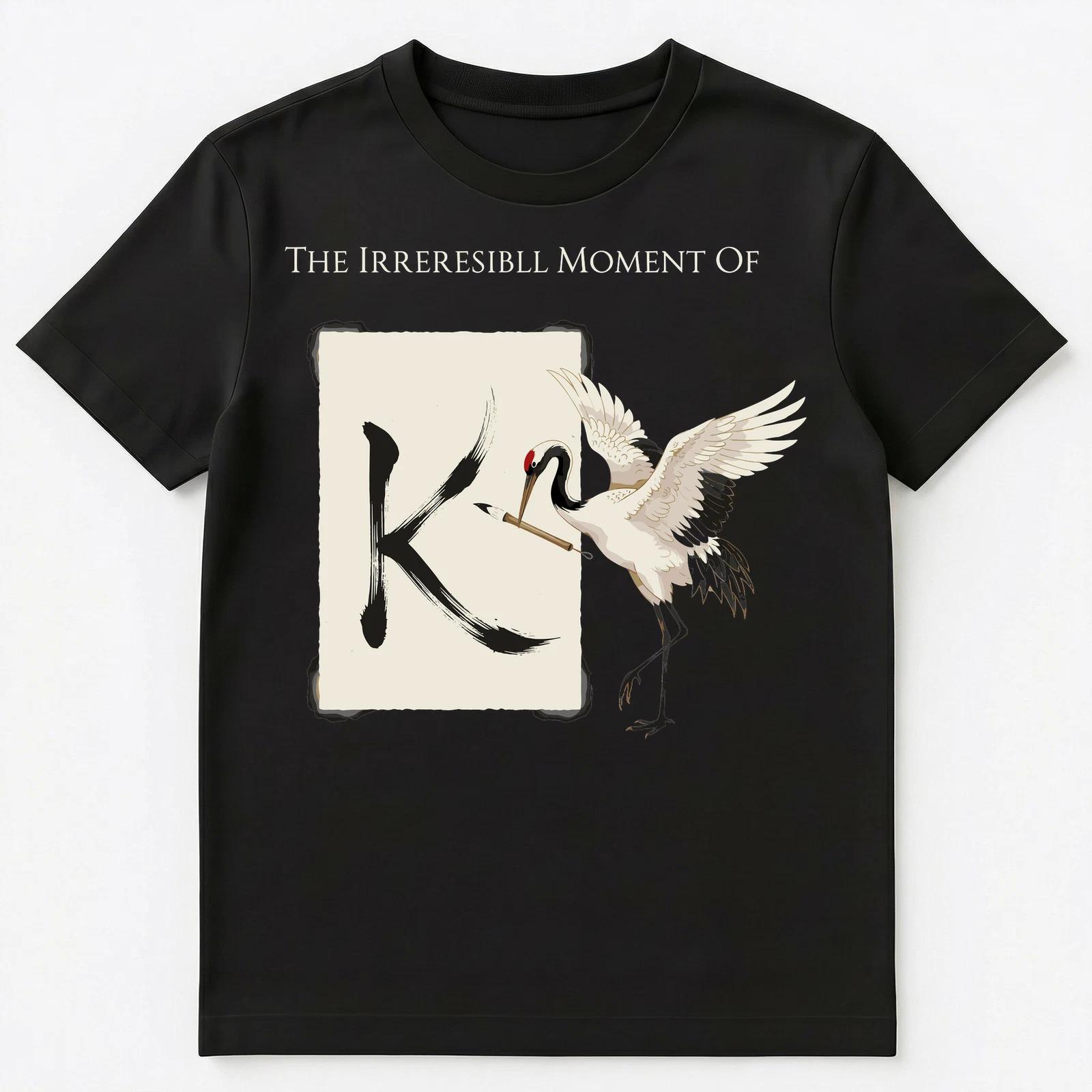 Calligraphy Enthusiast Irresistible Moment Pun Art Unisex T-Shirt XL