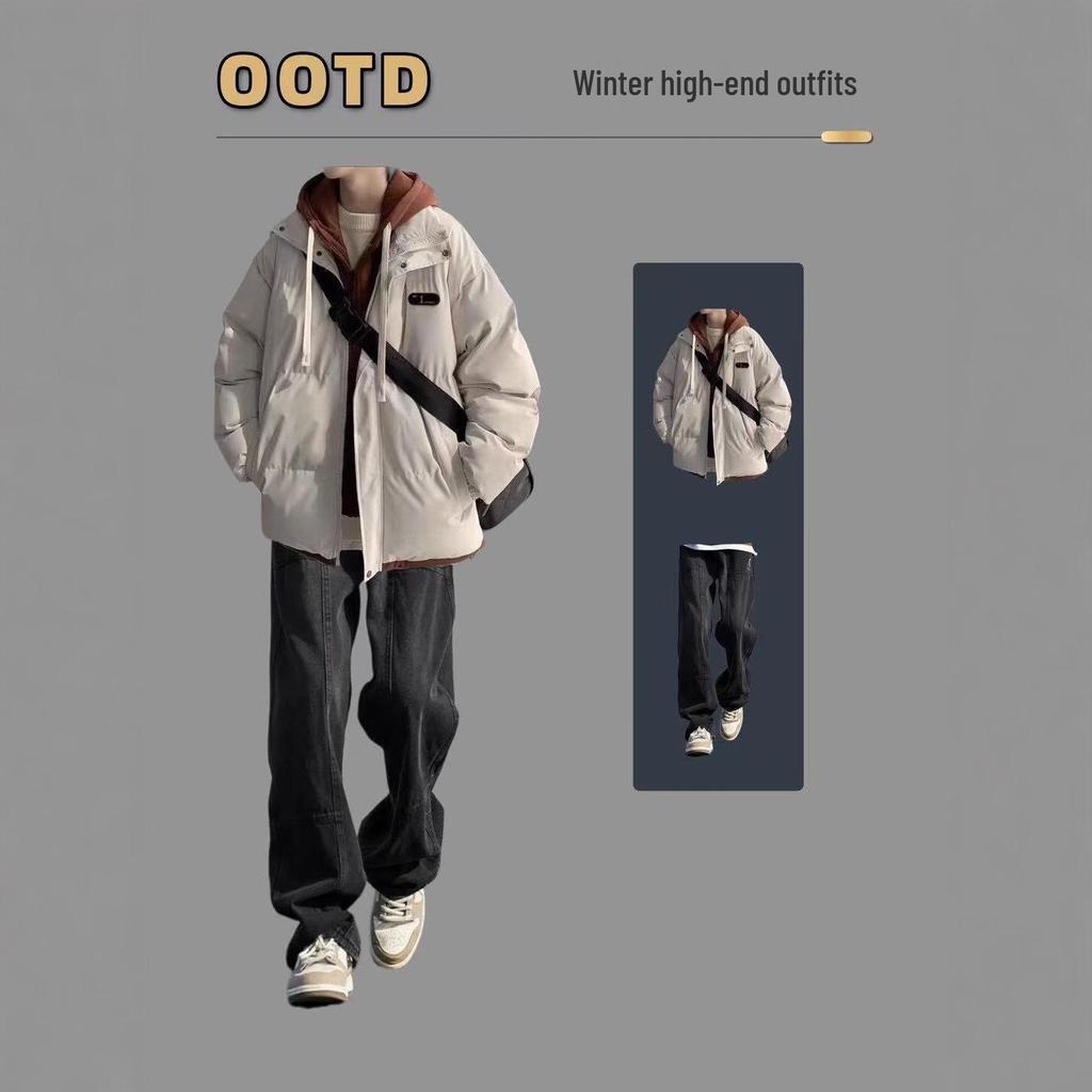 Men's Windproof Casual Hooded Jacket – Spring/Autumn Collection