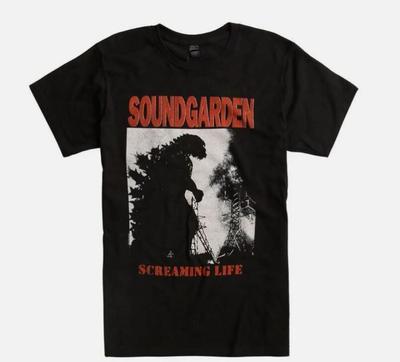 26 Soundgarden Screaming Life T-Shirt  Retro Brand New T-shirt Unisex T-Shirt