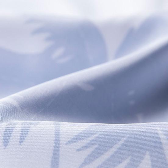 Strandskjorte Løs Enkeltspent Hawaii Bananprint Korte Ermer Sommerstopper Hverdagsklær