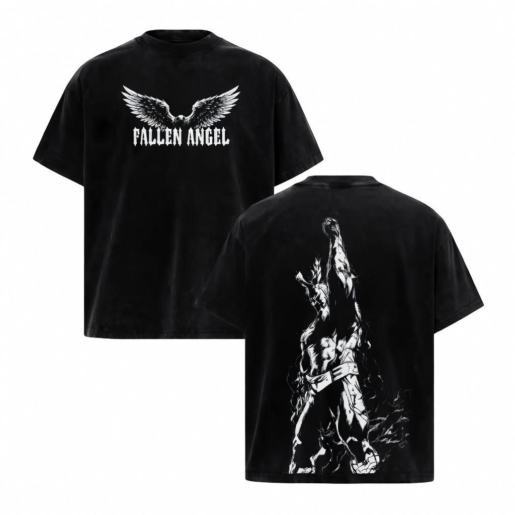 Gothic Thorn Cross Christian Faith Graphic Tee Shirt M