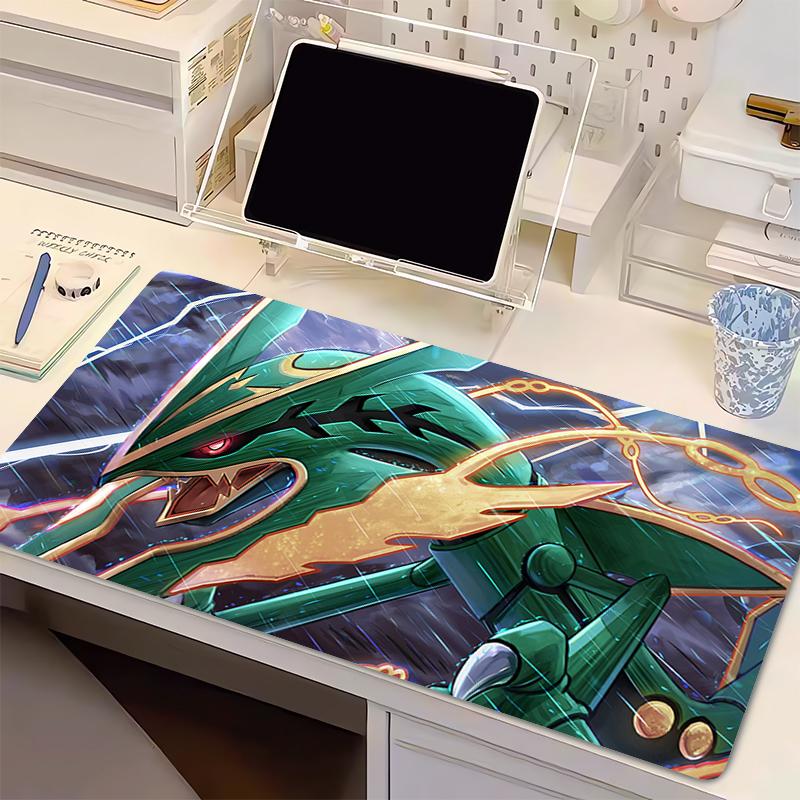 Esports Mouse Pad PPokemon Rayquaza Gamer Notebook Games MousePad HD Print Keyboard Pad xxl Mousepad Mouse Mat Gaming Desk Mat