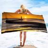 Leuchtturm Mikrofaser Pool Sandfest Strandtuch Decke Schnell Schnelltrocknend Sandfrei Proof Kompakt Outdoor Leichtgewichtige Handtücher