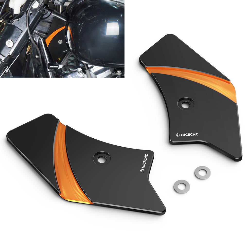 Kryty krku řízení rámu motocyklu pro Harley Road King/Special Street Glide FLHX/S Road Glide FLTRX/S Ultra Limited 2017-22