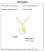 Cazador Cat Kitten Charm Necklace for Women Stainless Steel Animal Pendant Necklace Mother's Day Gift Jewelry 2026 Wholesale
