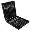 16pcHigh Grade Luxury Rainbow Dinnerware Set Fork Knife Spoon Black Cutlery Set Stainless Steel Flatware Set With Gift Box Hotel