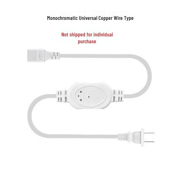 High Voltage 220V COB LED Strip Light: Super Bright, Waterproof, Self-Adhesive, Silicone-Coated for Home & Outdoor Use