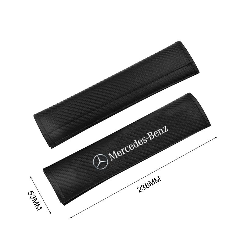 Car Seat Belt Shoulder Cover Pad Decompression Comfort For Mercedes benz E GLK CLS A W204 W213 W221 ML ABR Apple Tree Accessorie PJ0