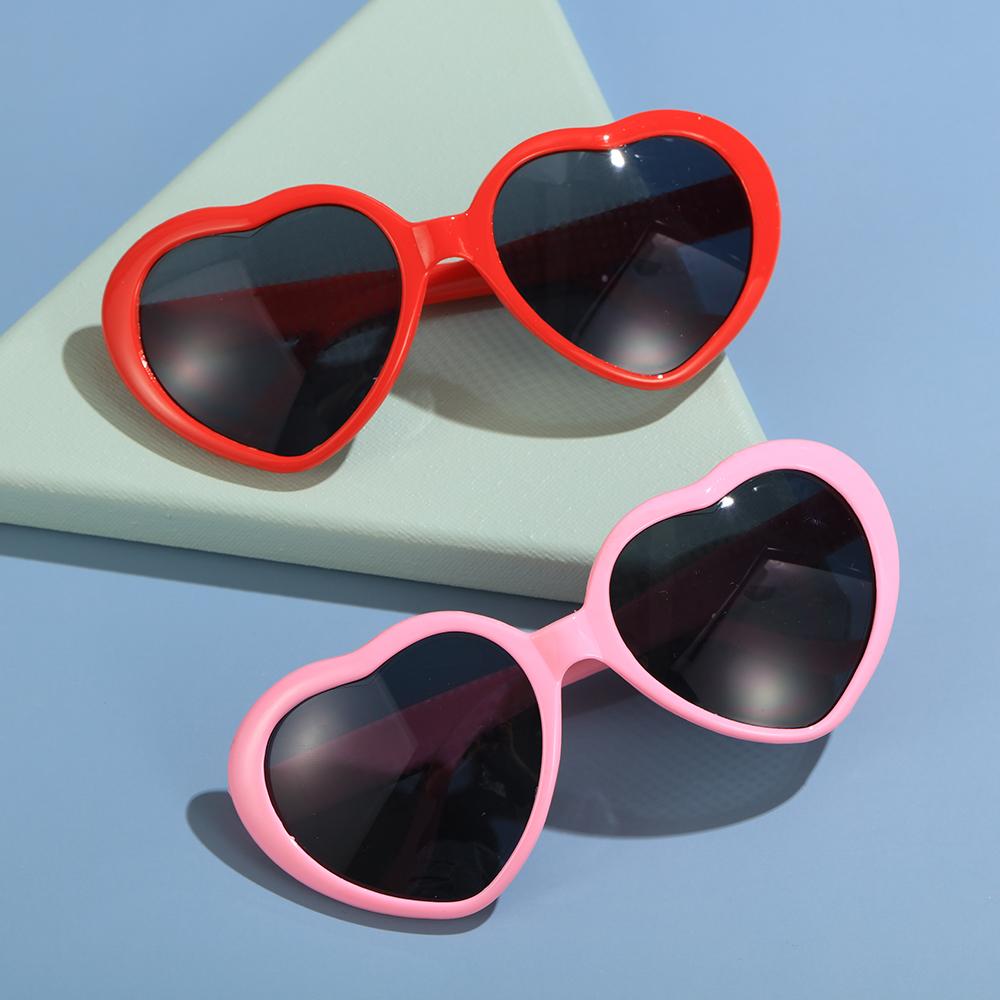 Durable Heart-shaped Lights Become Love Image Heart Diffraction Glasses Special Effect Glasses