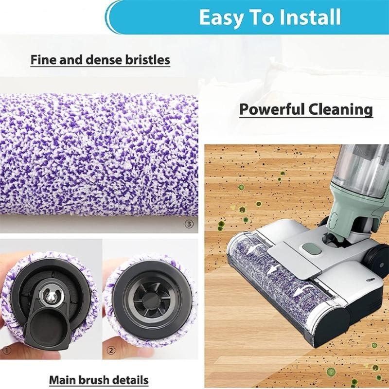 Brush Replacement Roller Brush Vacuum Cleaner Accessories for Shark WD201 WD101