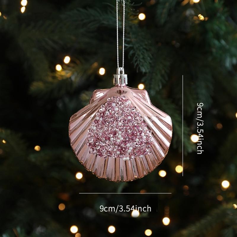  Glittering Holiday Tree Decoration Shatterproof Christmas Baubles Ornament