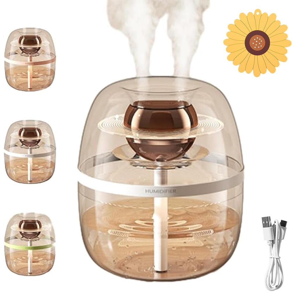 Humidifiers For Bedroom, Large Room Household Mute Nozzle Desktop Humidifier, Large Capacity Cool Mist Filters, Automatic Mode Humidity For Livi