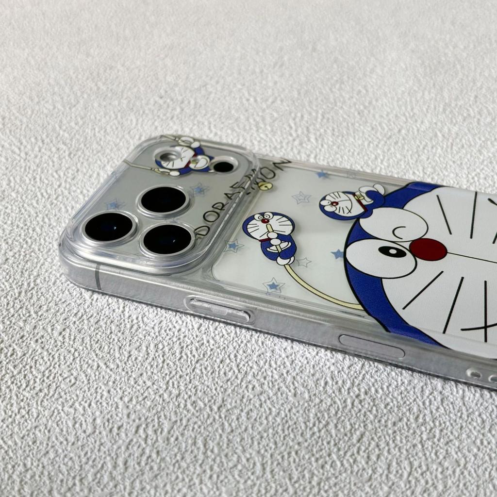 Cute Jingle Cat Applies To Apple 16/17Pro Space Case IP15 Transparent 14 All-inclusive 13 Women 12 Anti-drop 11 Soft