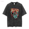 Twiztid Zombie T-Shirt vintage gewaschen leicht bequem dehnbar Unisex stilvoll Mode vielseitig weich Streetwear