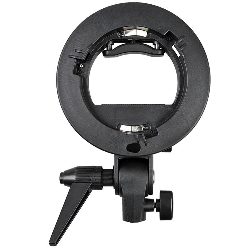 

Godox S2 S-Type Кронштейн для вспышки с адаптером софтбокса для фотографии