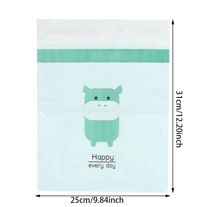 15PCS Car Leak-proof Vomiting Garbage Bag Portable Self-adhesive Garbage Cleaning Storage Bag