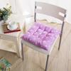 Square Polka Dots/Square Grid Tie On Chair Cushion Seat Mat Home Office Decor