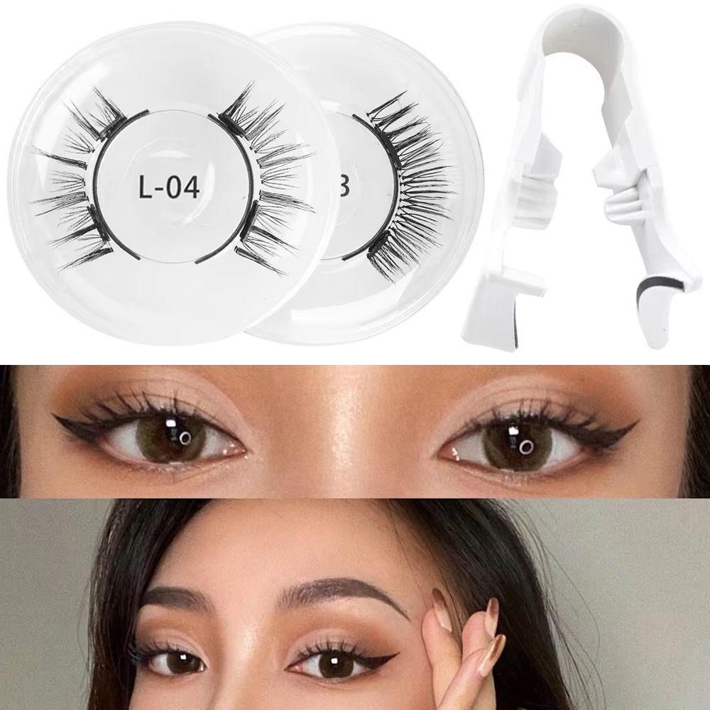 No Glue Required Manga Lashes Repeatedly Magnetic False Eyelashes Wispy Lashes  Women