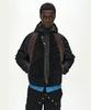 ADSB ANDERSSON BELL Fur Nylon Raglan Bomber Jacket (Black)