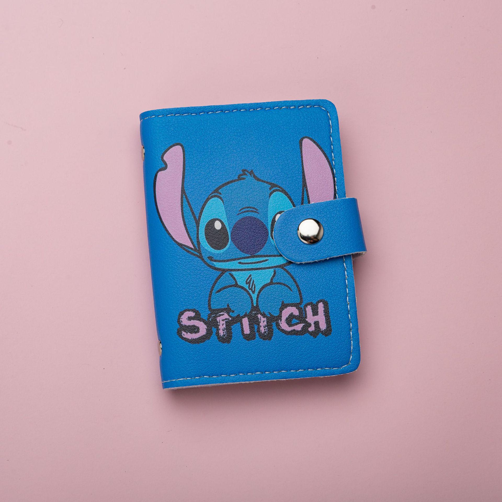 

Stitch Cartoon Women s Multifun ID Card Holder for Kids 11.5*8.5*1.5 cm