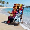 Crf Fashion Beach Towel: Ideal for Summer Adventures Soft, absorbent and quick drying suitable for swimming and bathing