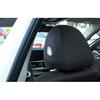 Seat Headrest Switch Button Cover Trim For BMW 3-Series G20 - Silver ABS