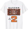 Gunnar Henderson #2 Baltimore Official MLB Players T-Shirt