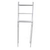 Bathroom 3 Tiers Shelf Large Capacity Good Stability Space Save Metal Floor Rack for Kitchen Toilet Washing Machine