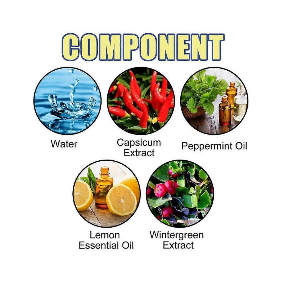 3x Peppermint Repellent Mice Repeller Mouse Repellent Spray Natural Armor Rodent Shield Trigger Sprayer Household Accessories