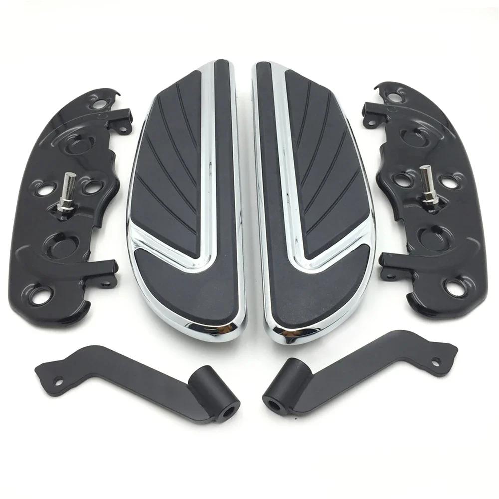 Aftermarket Motorcycle Airflow Rider Footboard Kit For 1986-2017 Harley Davidson Road Glide/Street Glide/CVO/Fat Boy