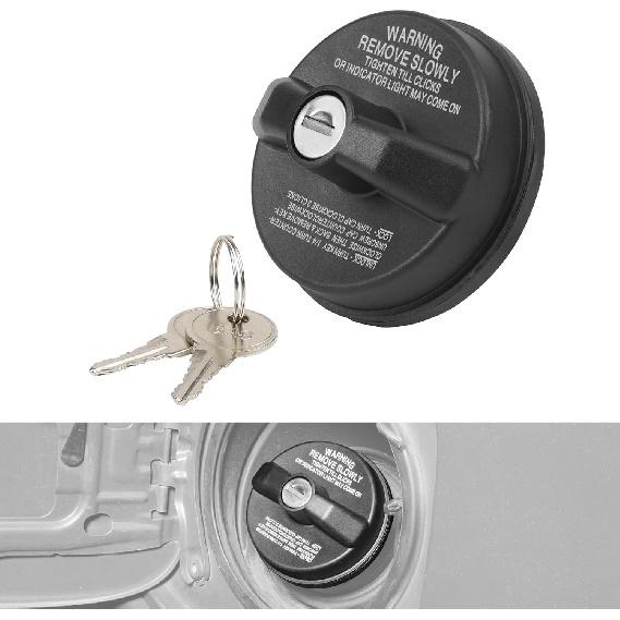 Bevinsee Locking Gas Cap 77300-53020 Compatible with Toyota 4Runner 2014-2023, Corolla iM 2018, RAV4 2014-2018, Compatible with Scion tC/iM