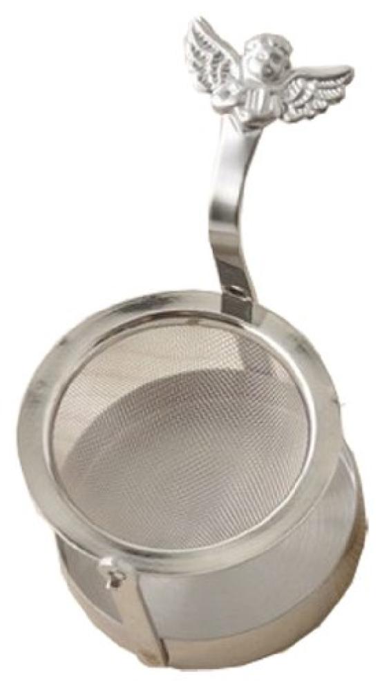 Takakuwa Metal Angel Rotating Tea Strainer, Stainless Steel