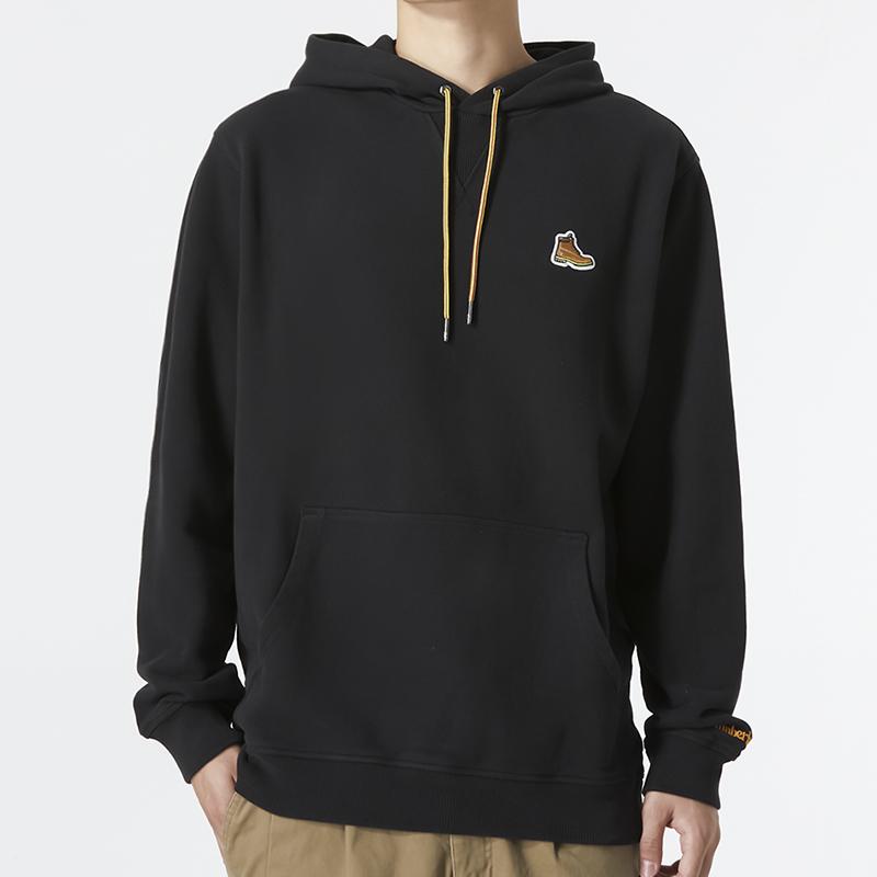 Timberland Af Boot Logo Hoodie Sweatshirt Men Hoodies Black A6991-001