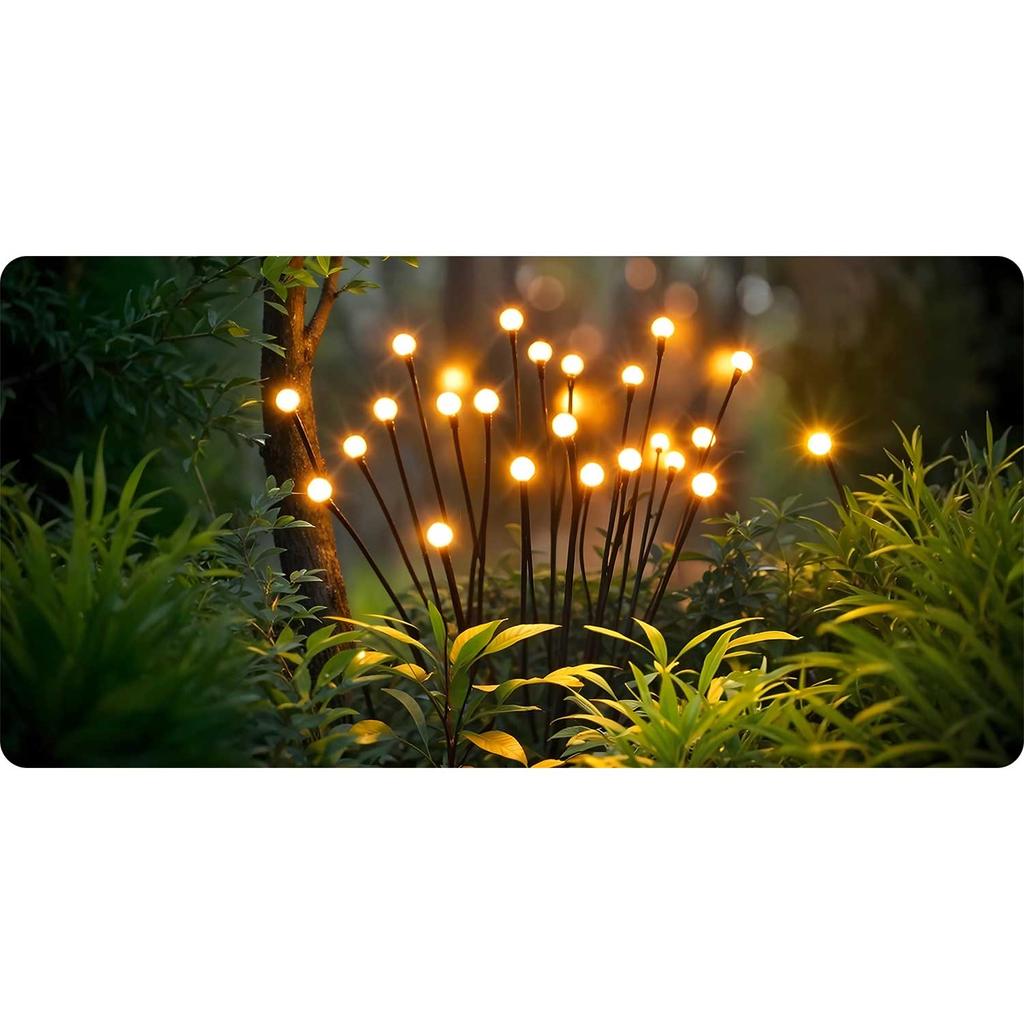 Solar Lamp Fireflies 2 Pcs Ilumen Ls-101