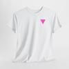 LGBT Pride Tee, Pink Triangle Symbol Shirt, LGBT History Awareness Top, Pride