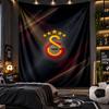 Arazzo da Appendere a Parete Tessuto Stampato Galatasaray FC per Soggiorno Camera da Letto Decorazione Casa