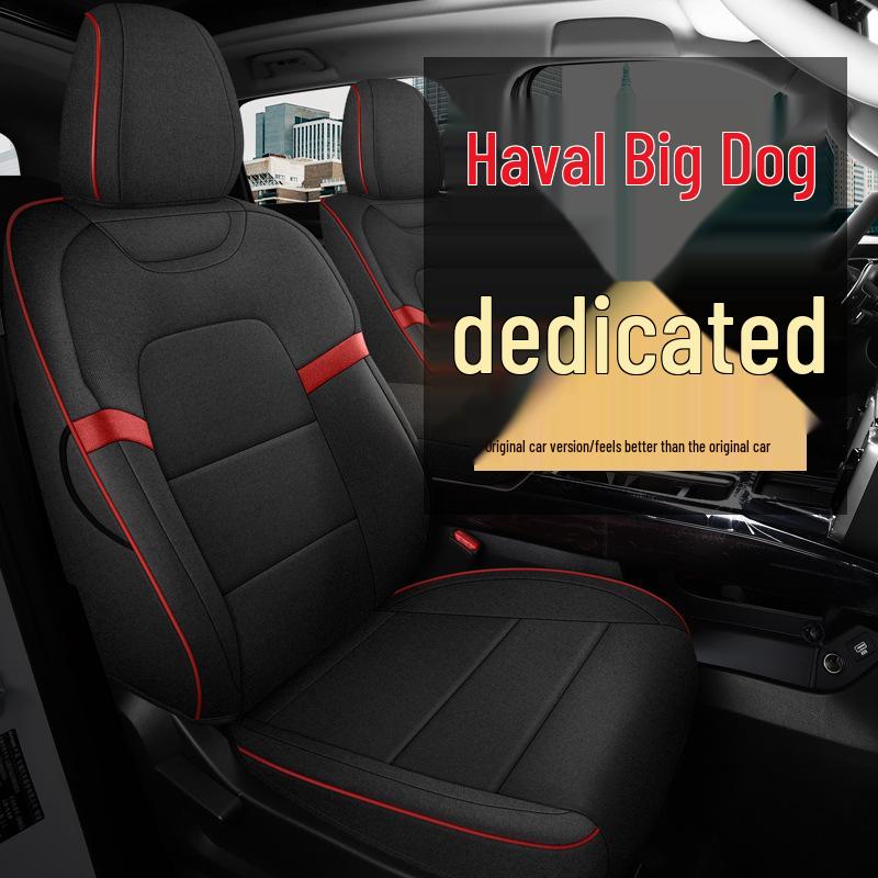 2024 Haval Big Dog Linen Car Seat Cushion for Five-Seaters