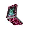Fashion Tiger Leopard Print Panther Cool Phone Case For Samsung Z Flip 7 6 5G Galaxy Z Flip4 Z Flip5 Z Flip3 Coque Black Hard PC