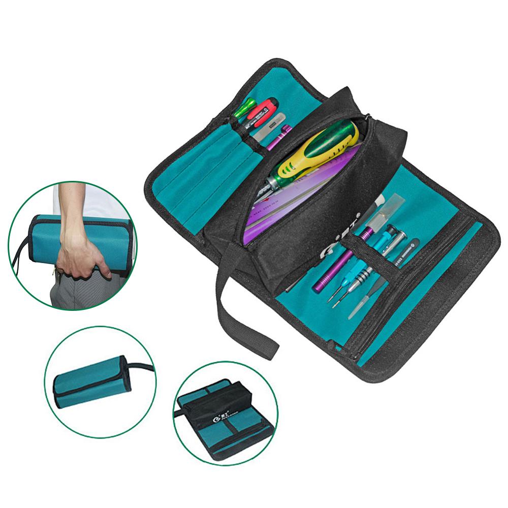 PENGGONG Spulentyp Tasche Verdickte Werkzeugtasche Verschleißfeste Aufbewahrungstasche für Wartungswerkzeug Multifunktional Groß