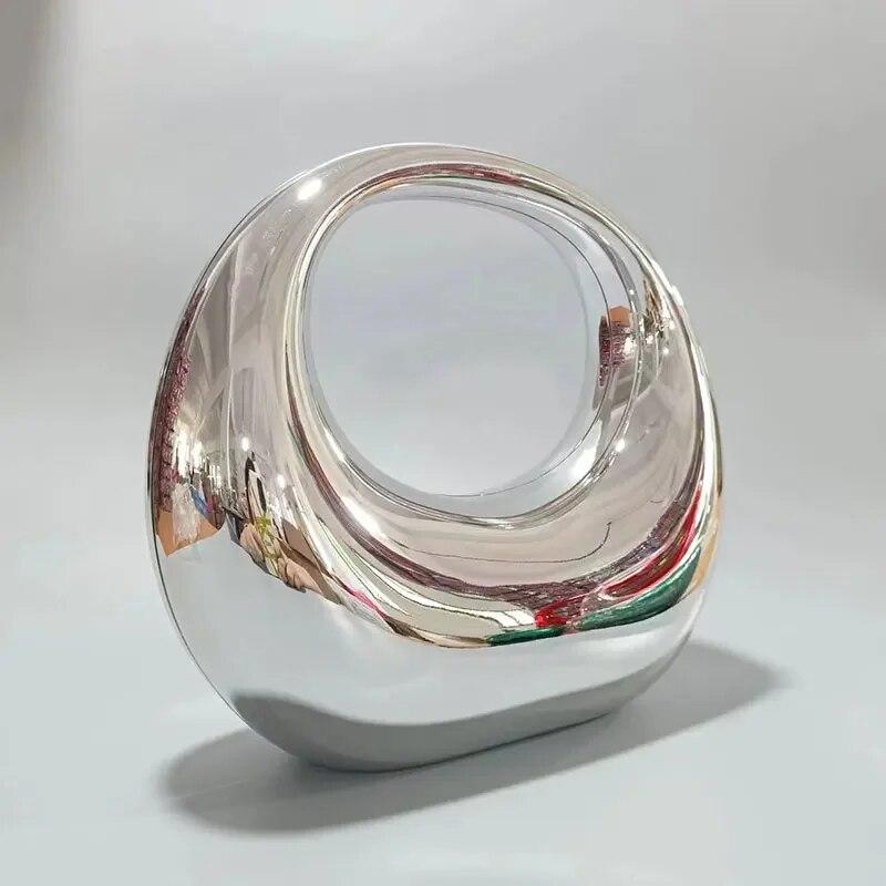 

Акриловые женские сумки Роскошные дизайнерские сумки Высокое качество Новая мода Индивидуальная сумочка Платья Чемодан Прозрачная пляжная сумка Ведро серый