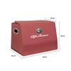 Hub Caps Leather Car Trunk Storage Box Case For Alfa Romeo 4C 159 Spider 156 Large Capacity Foldable Organizer Bin Car Supplies CVP1