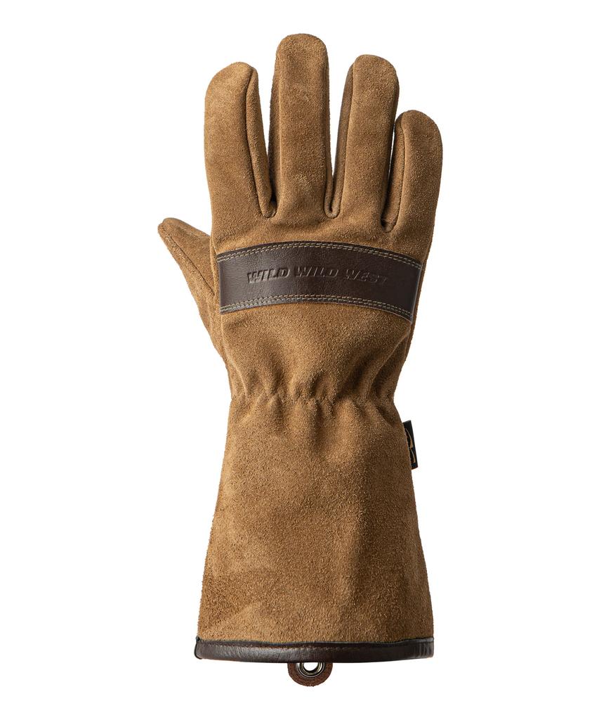 WILD WILD WEST Fire Glove Leather Trim