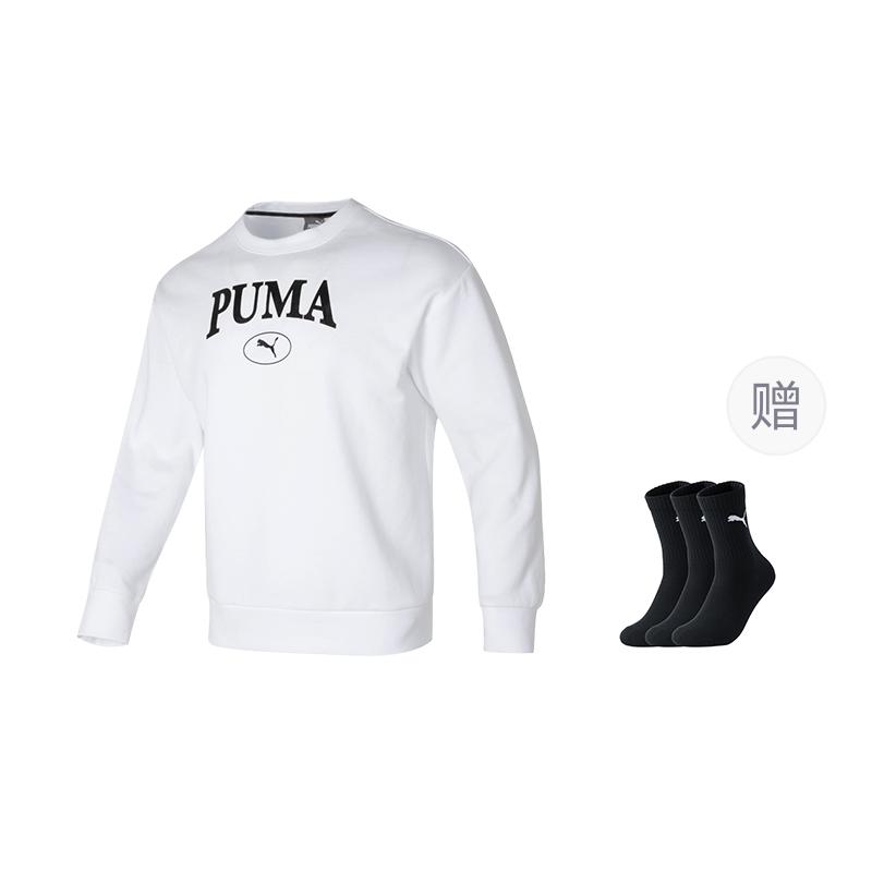 PUMA Sweatshirts Unisex Crew Neck Moderate 682929-02