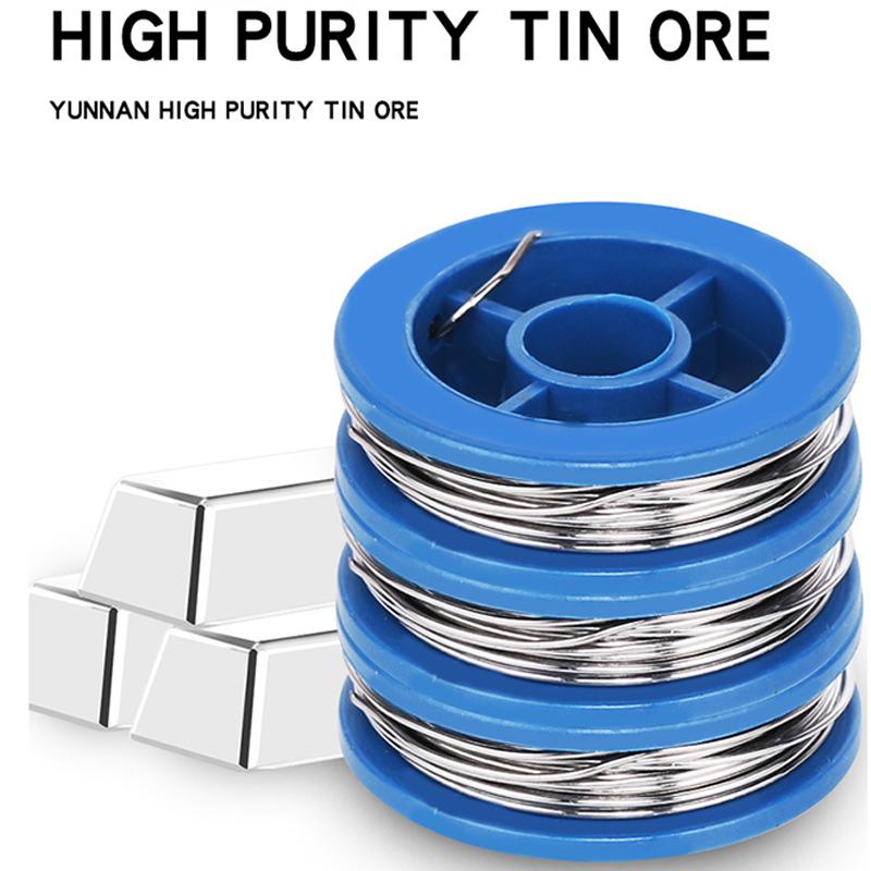High Purity Tin Line 9G Wire Solder Ingest Flux Reel Welding Line Lead Rosin Core Tin Wire For Repair And Diy Low Melting Point