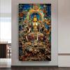 5DDIY Diamond Painting Diamond Mosaic Religious Cross Embroidery Diamond Painting Buddha Embroidery Portrait Wall Art Decoration